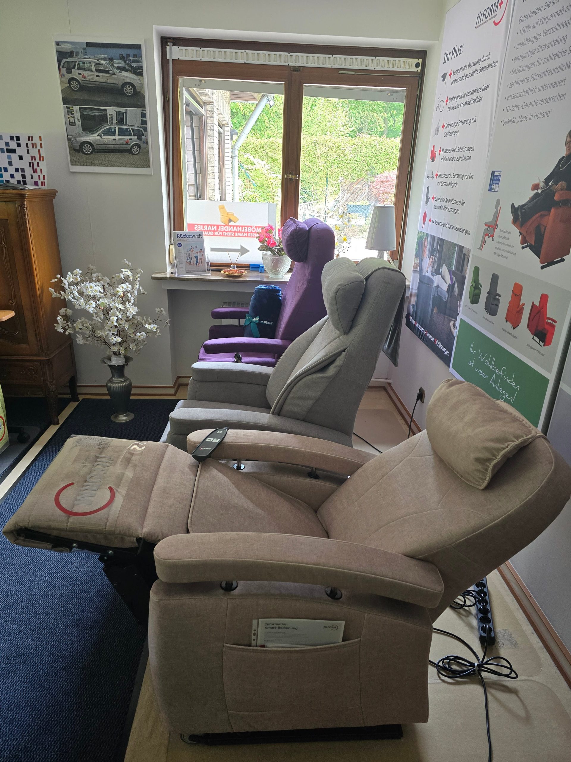Fitform 571 Pflegesessel / Aufstehsessel